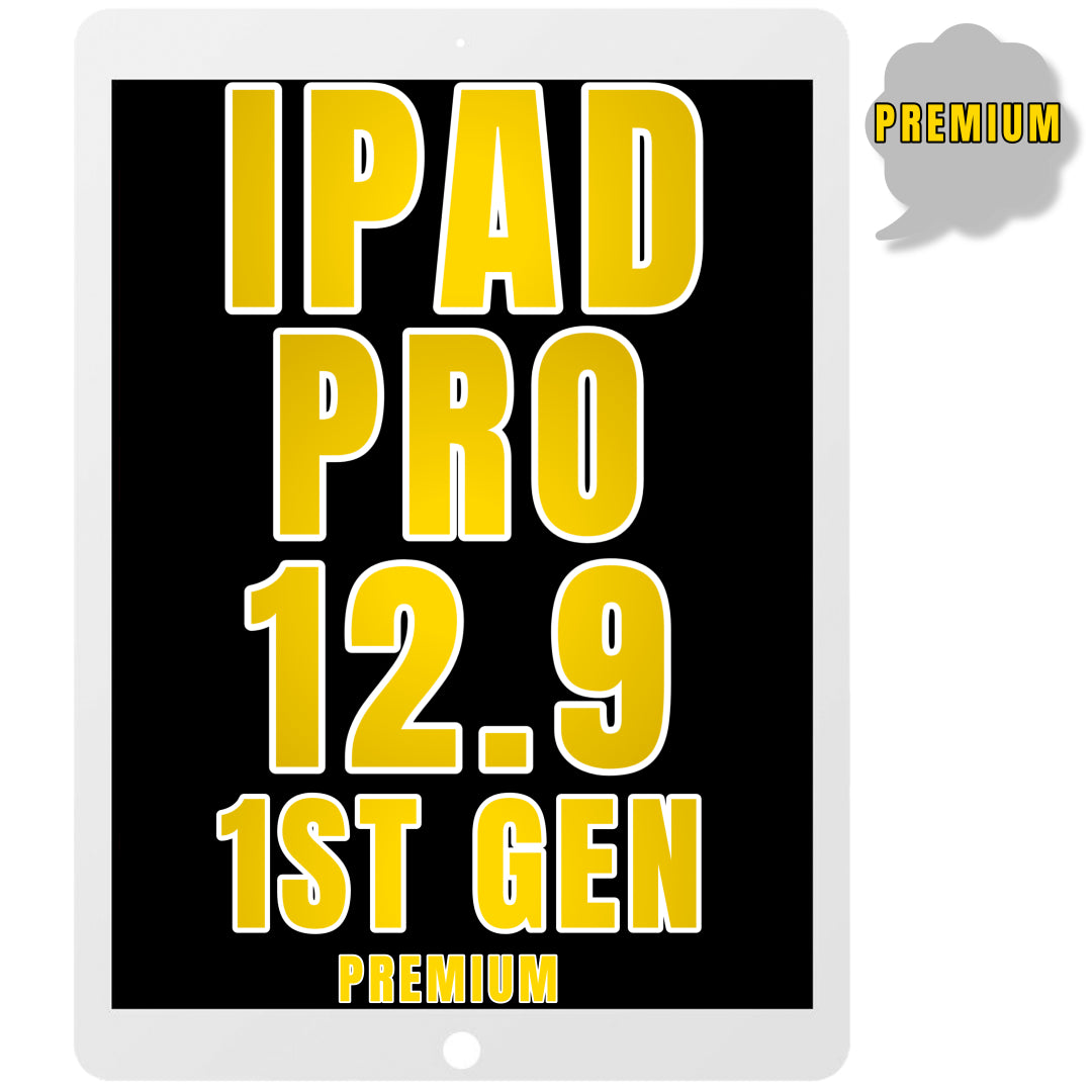 For iPad Pro 12.9 1st Gen (2015) LCD And Digitizer Glass Replacement (Premium) (White)