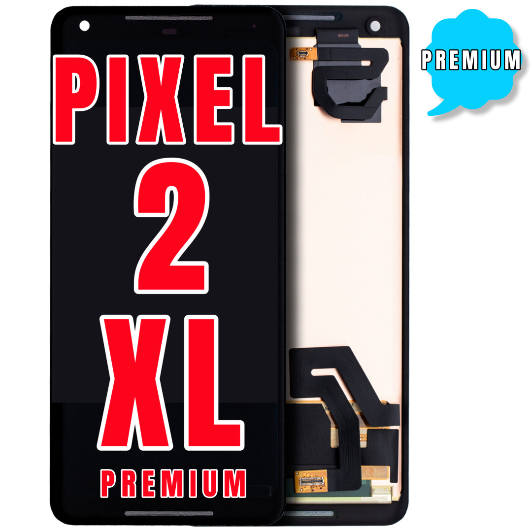 For Google Pixel 2 XL OLED Screen Replacement Without Frame (Premium) (All Colors)
