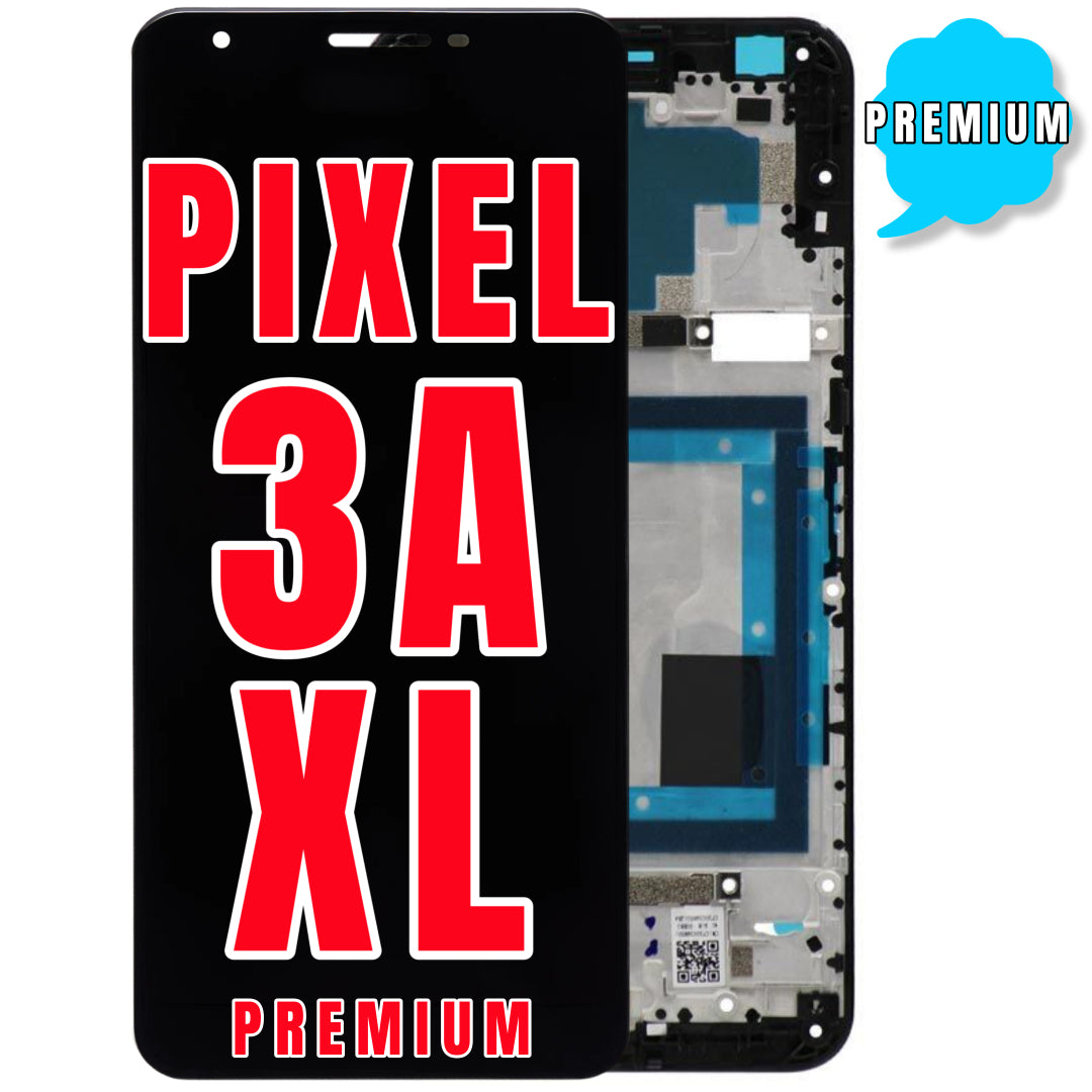 For Google Pixel 3A XL OLED Screen Replacement With Frame (Premium) (All Colors)