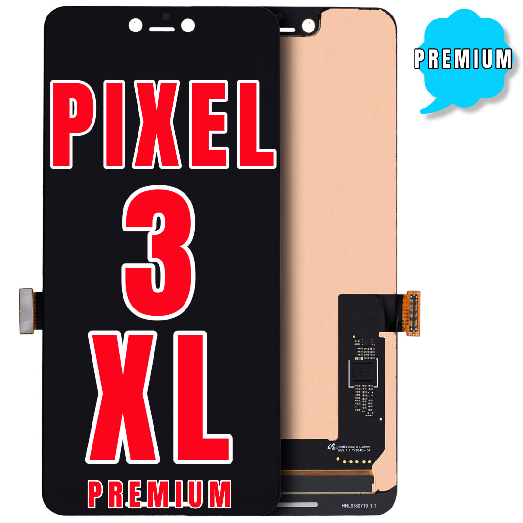 For Google Pixel 3 XL OLED Screen Replacement Without Frame (Premium) (All Colors)