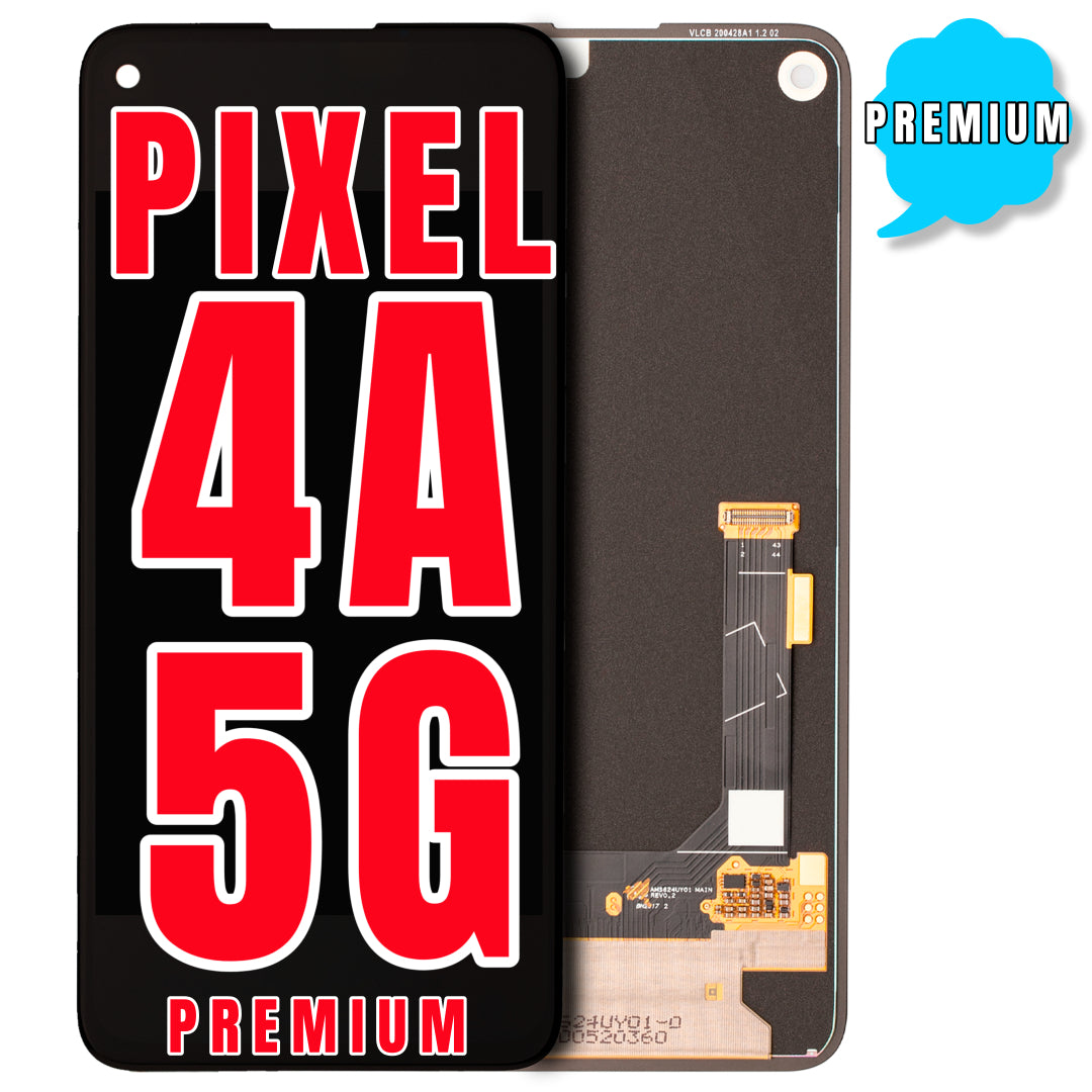 For Google Pixel 4A 5G OLED Screen Replacement With Frame (Premium) (All Colors)