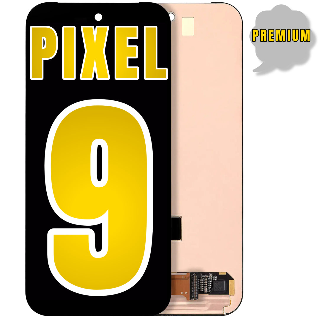 For Google Pixel 9 OLED Screen Replacement Without Frame (Premium) (All Colors)