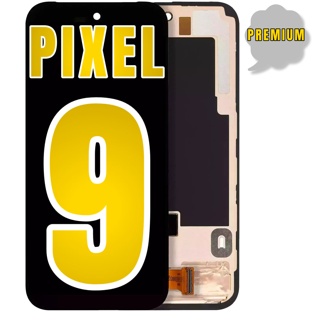For Google Pixel 9 OLED Screen Replacement With Frame (Premium) (All Colors)