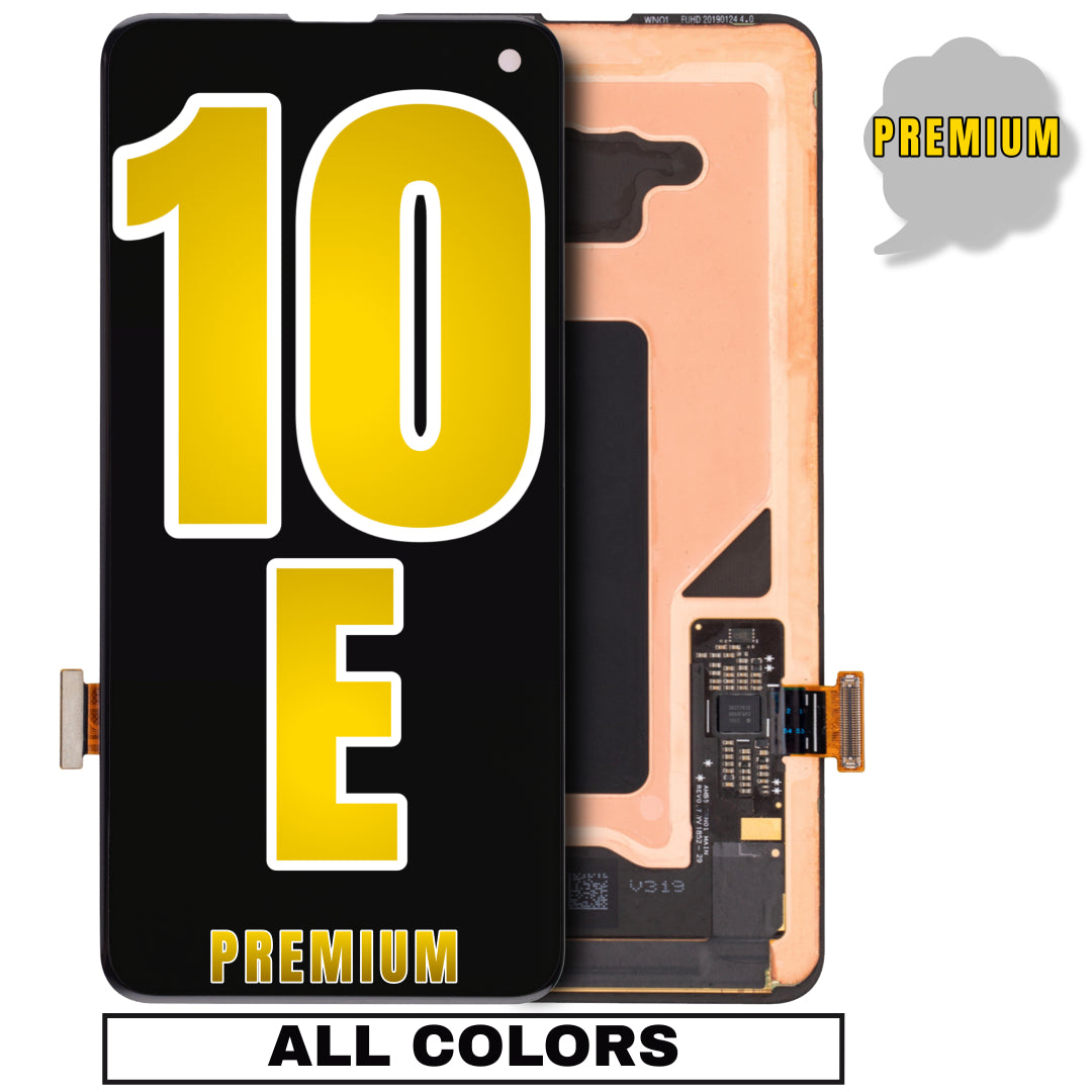 For Samsung Galaxy S10E OLED Screen Replacement Without Frame (Premium) (All Colors)