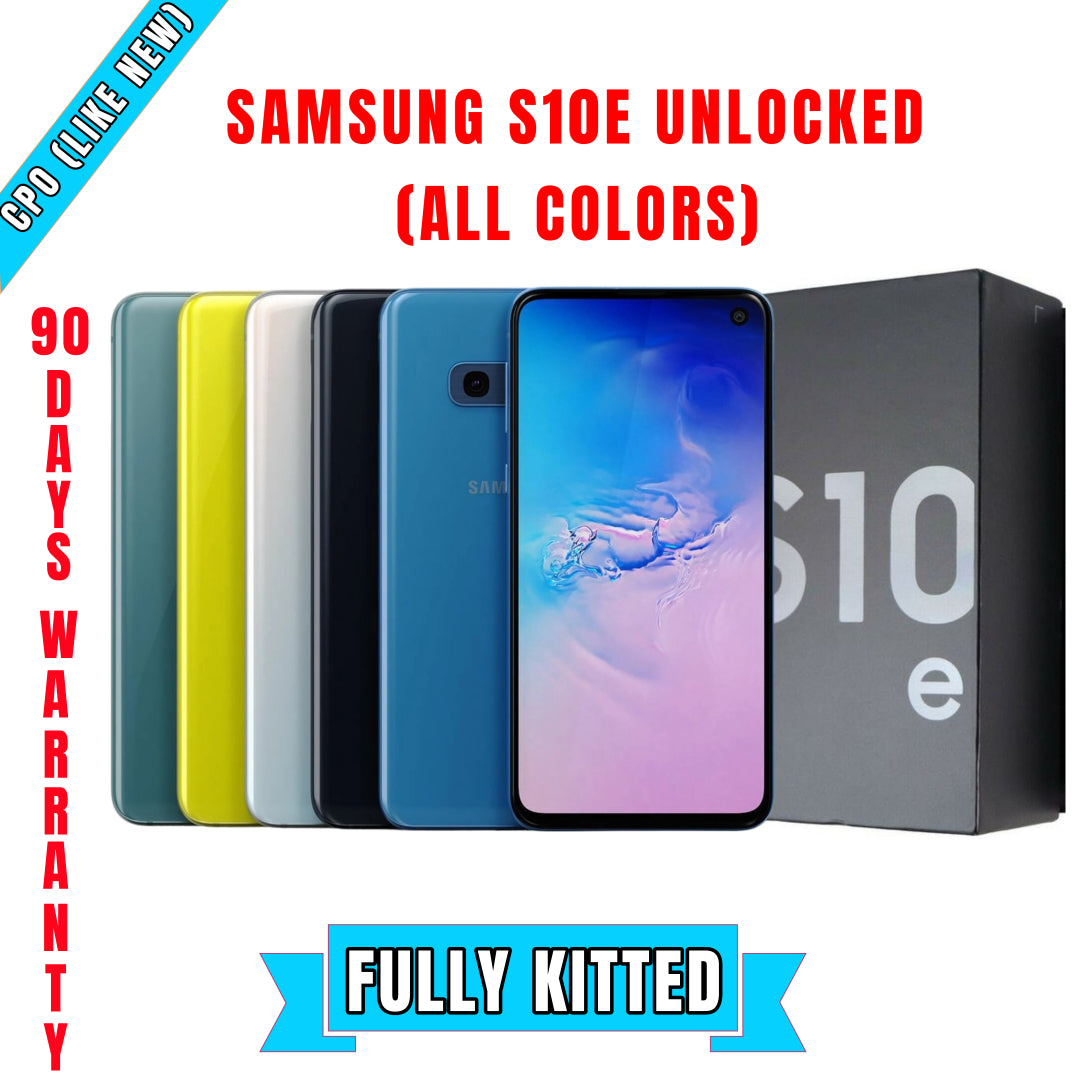 Samsung S10E Factory Unlock (All Colors)