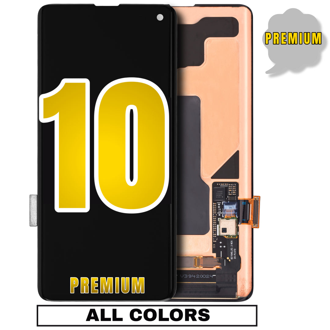 For Samsung Galaxy S10 OLED Screen Replacement Without Frame (Premium) (All Colors)