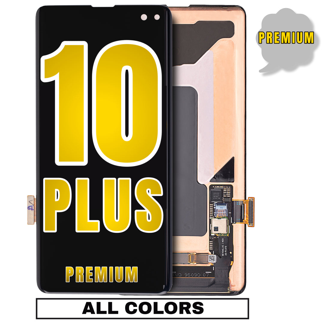 For Samsung Galaxy S10 Plus OLED Screen Replacement Without Frame (Premium) (All Colors)