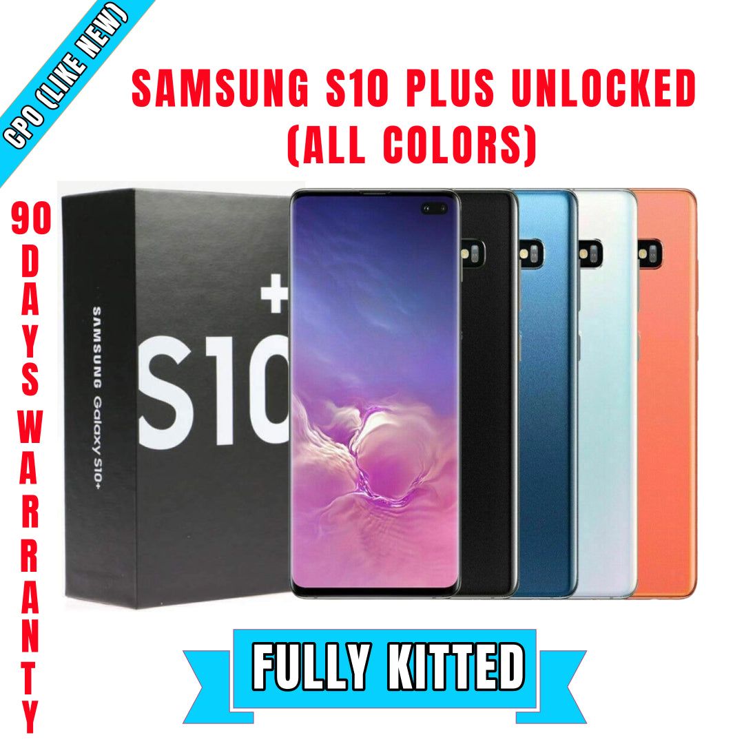 Samsung S10 Plus Factory Unlock (All Colors)