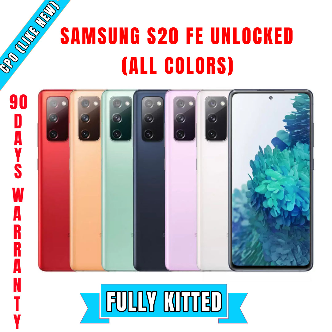 Samsung S20 FE Factory Unlock (All Colors)