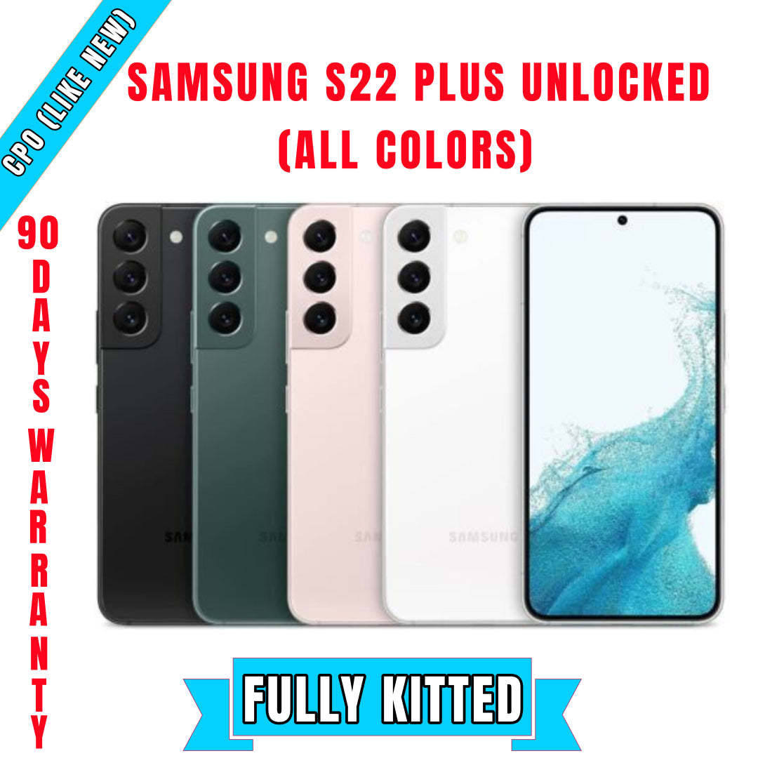 Samsung S22 Plus 5G Factory Unlock (All Colors)