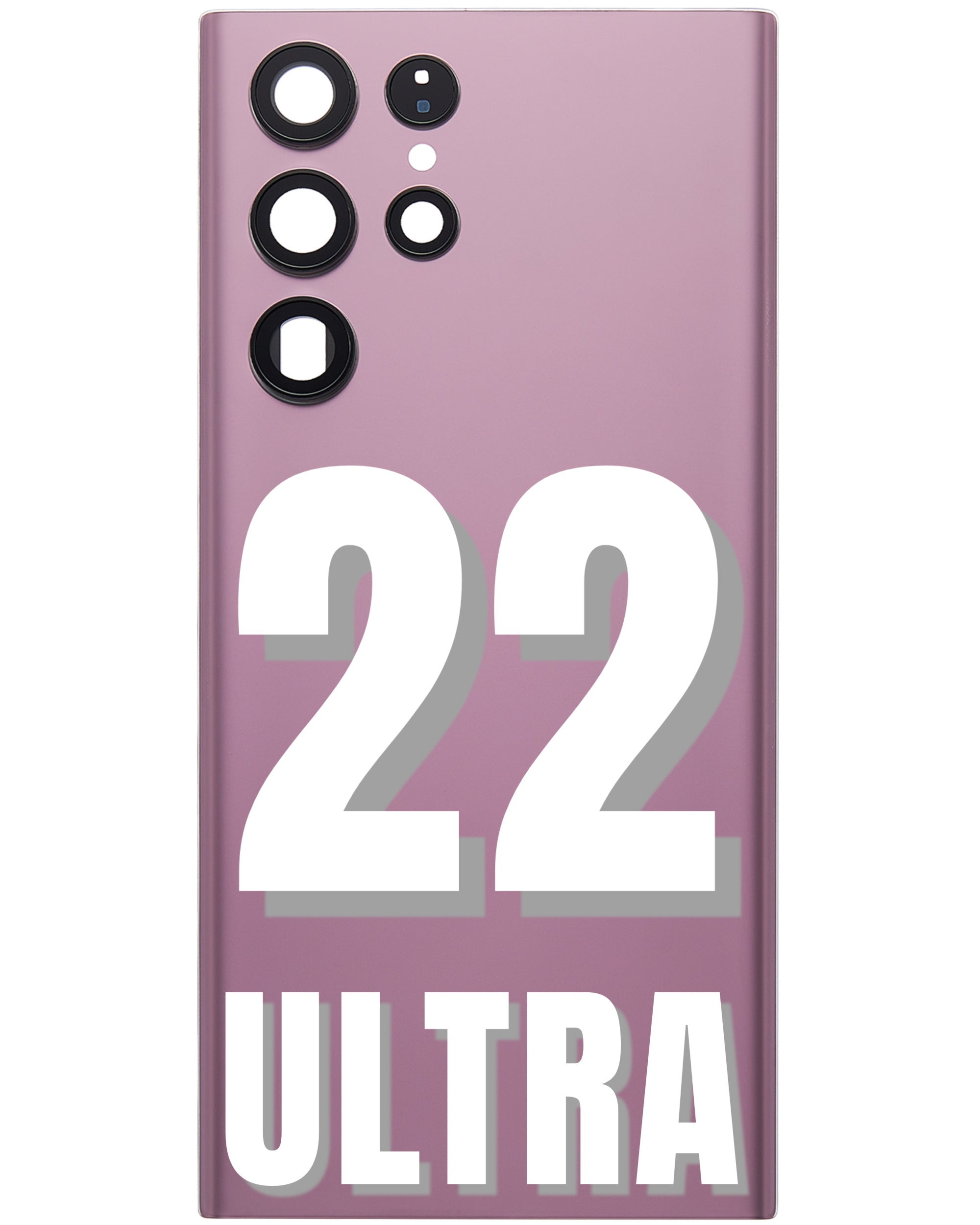 For Samsung Galaxy S22 Ultra 5G Back Cover With Camera Lens Glass Replacement (All Colors)