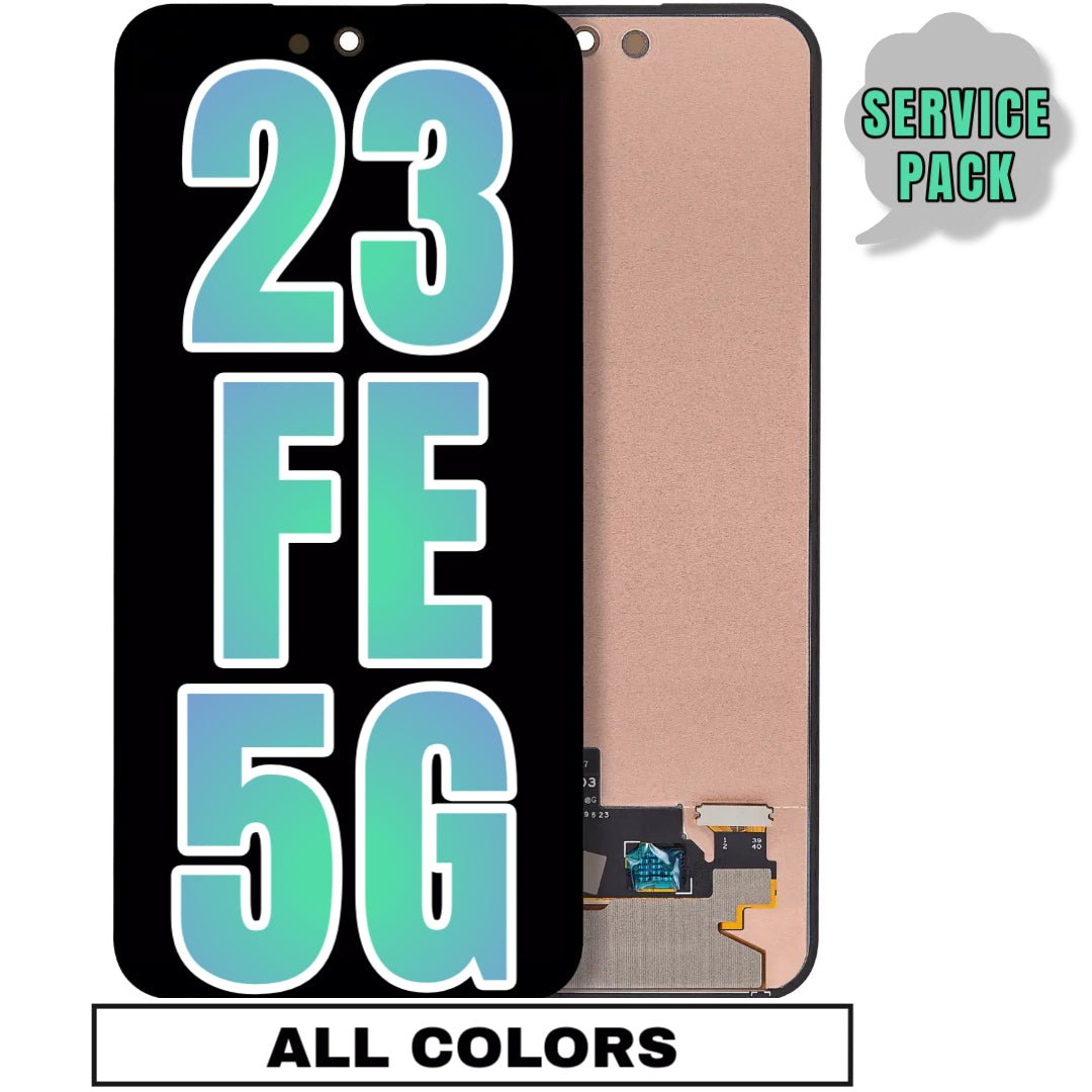 For Samsung Galaxy S23 FE 5G OLED Screen Replacement Without Frame (Service Pack) (All Colors)
