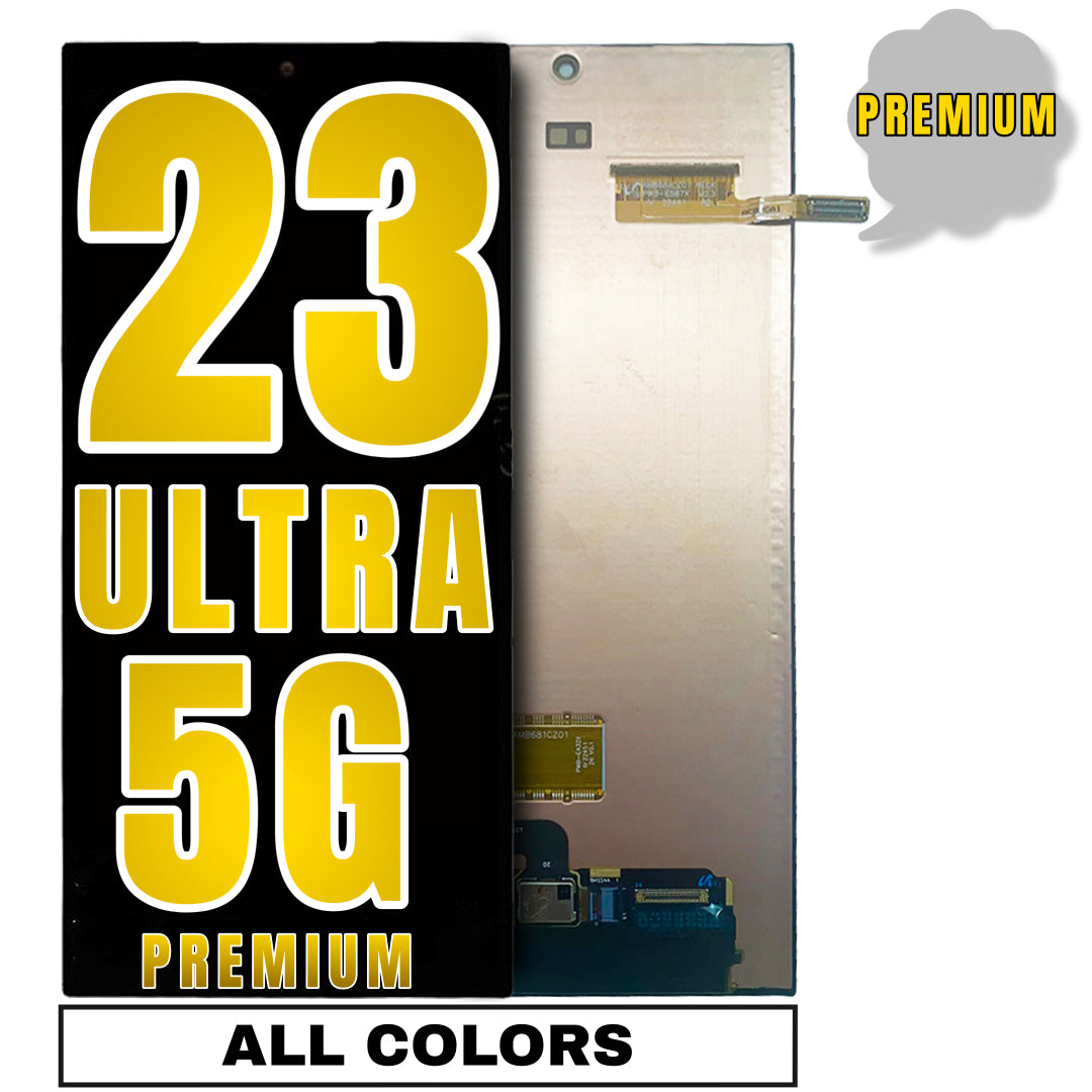 For Samsung Galaxy S23 Ultra 5G OLED Screen Replacement Without Frame (Premium) (All Colors)