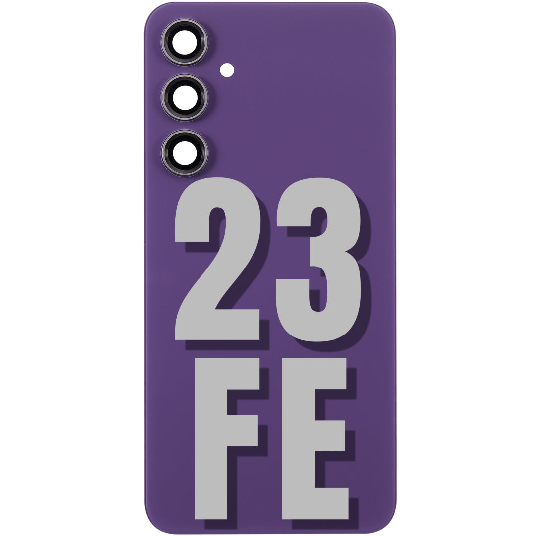 For Samsung Galaxy S23 FE Back Glass Cover Replacement With Camera Lens (All Colors)