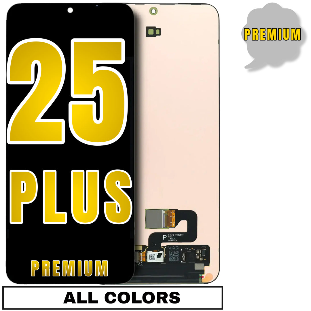 For Samsung Galaxy S25 Plus 5G OLED Screen Replacement Without Frame (Premium) (All Colors)