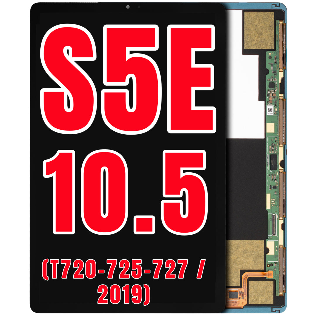For Galaxy Tab S5E 10.5" (T720-725-727 / 2019) LCD And Digitizer Glass Replacement Without Frame (All Colors)