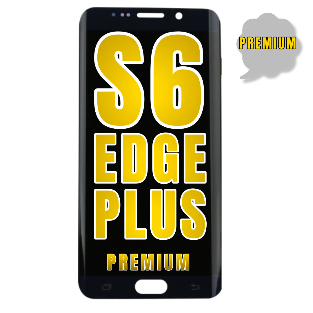 For Samsung Galaxy S6 Edge Plus OLED Screen Replacement Without Frame (Premium) (Black)