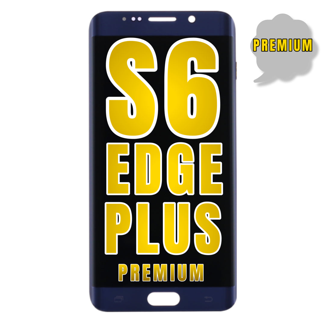 For Samsung Galaxy S6 Edge Plus OLED Screen Replacement Without Frame (Premium) (Blue)