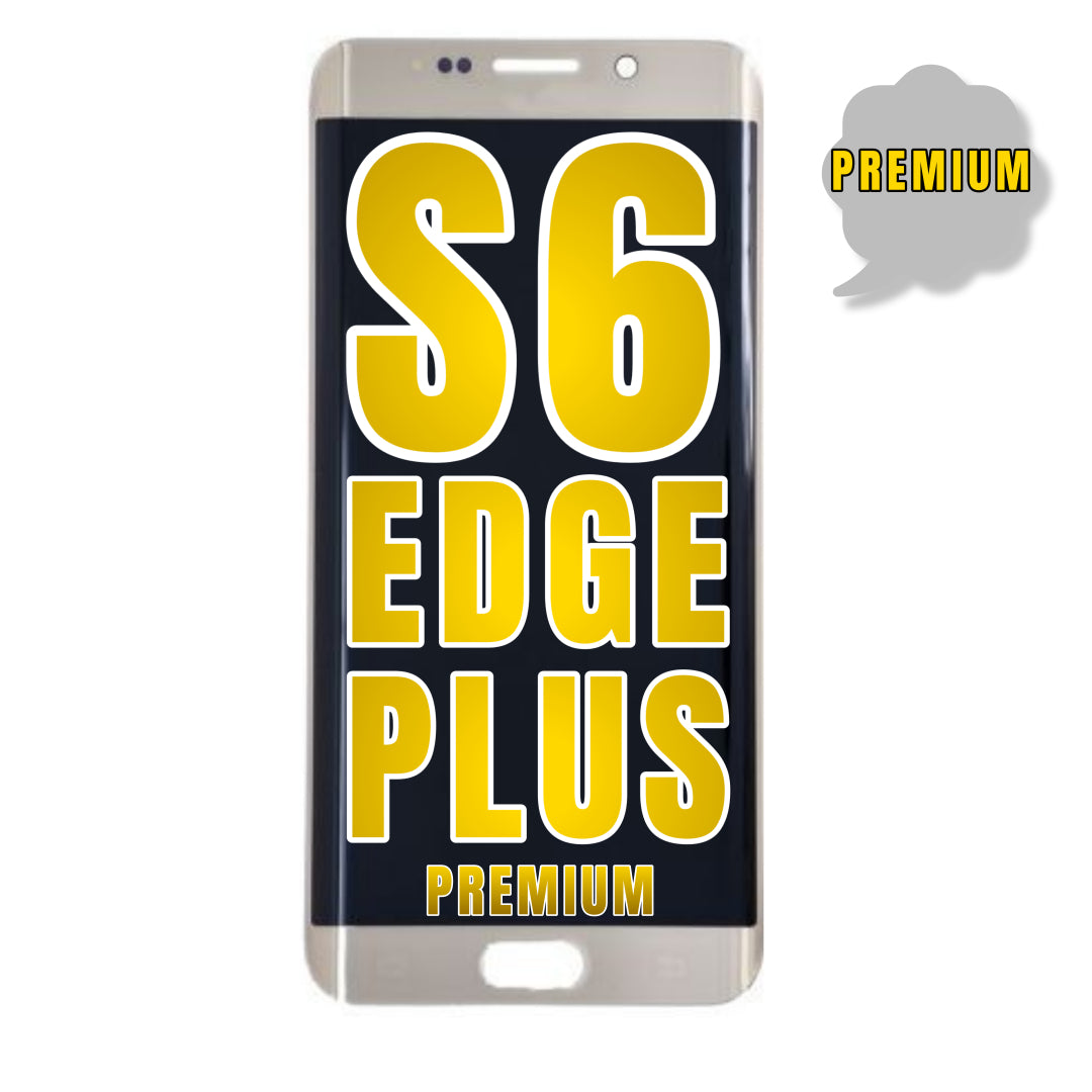 For Samsung Galaxy S6 Edge Plus OLED Screen Replacement Without Frame (Premium) (White)