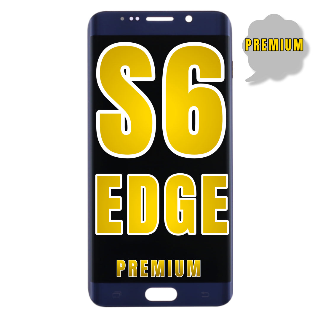 For Samsung Galaxy S6 Edge OLED Screen Replacement Without Frame (Premium) (Blue)