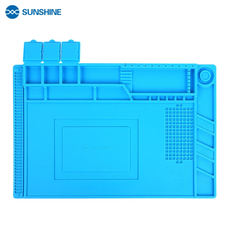 SUNSHINE SS-160 Anti High Temperature Rubber Pad (Blue)