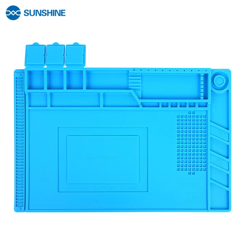 SUNSHINE S-160 Anti High Temperature Rubber Pad (Blue)