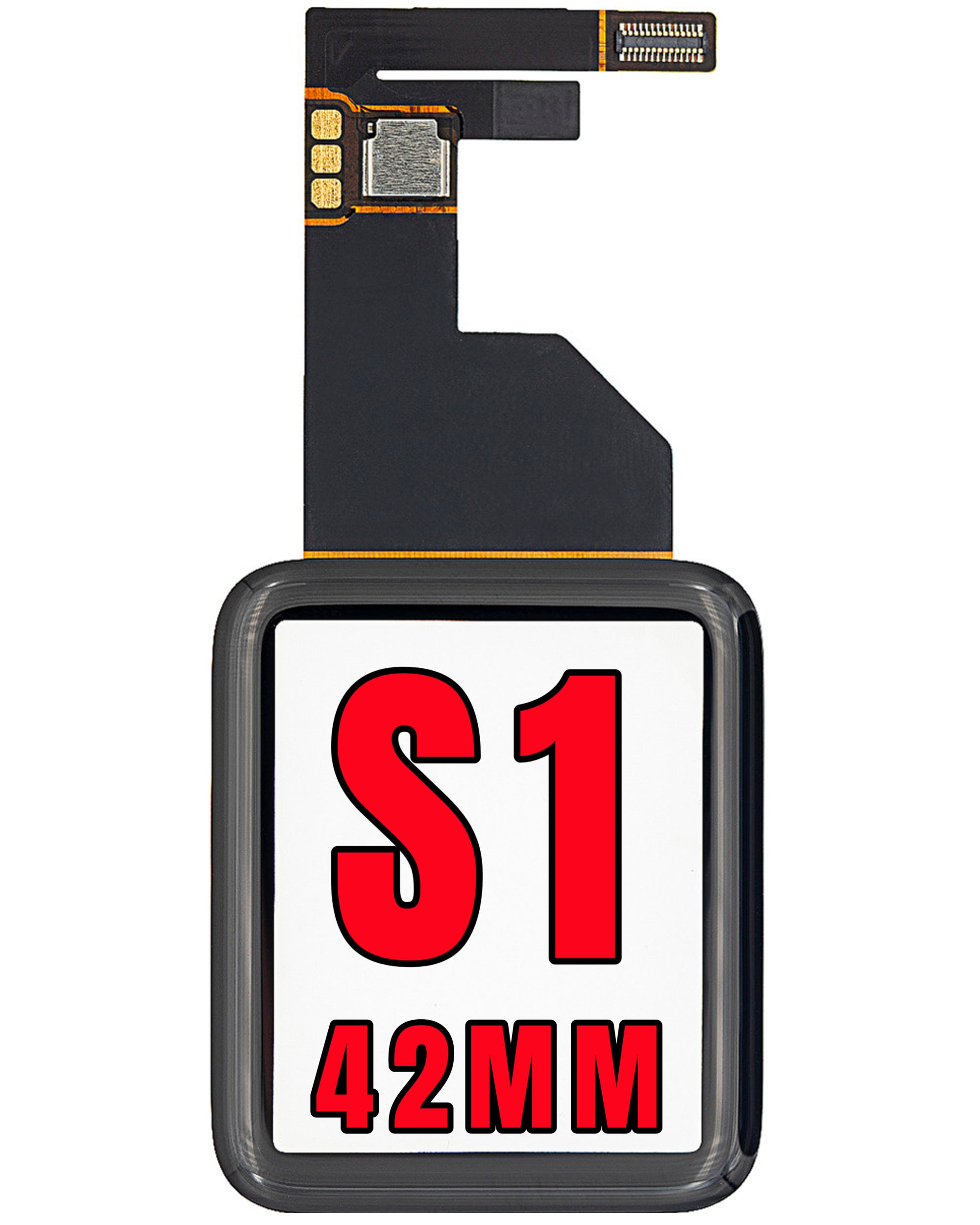 For Watch Series 1 (42MM) Digitizer Glass Replacement (Glass Separation Required)