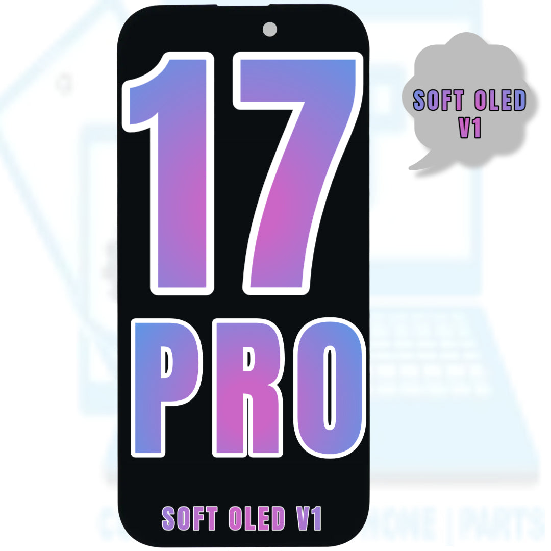 For iPhone 17 Pro OLED Screen Replacement (Soft Oled V1)