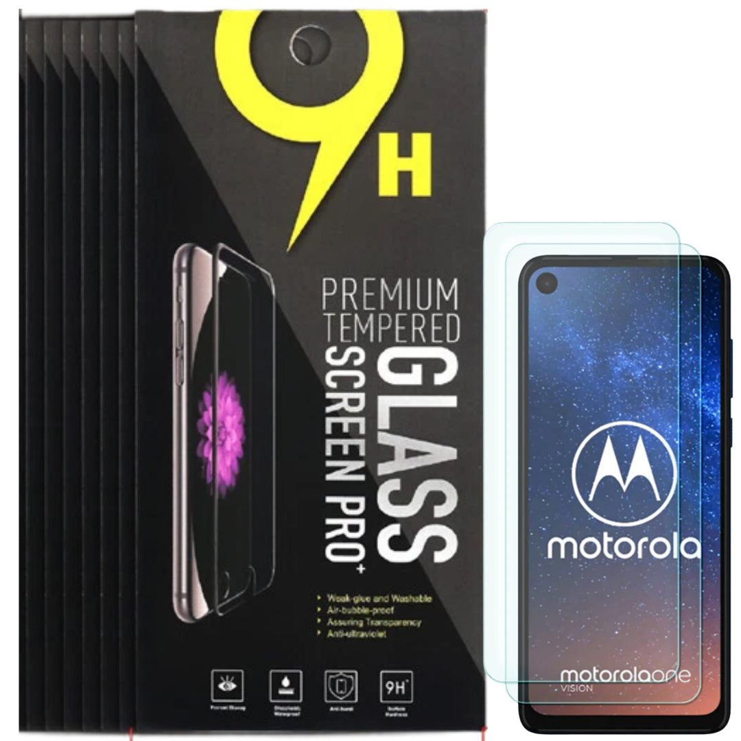 For Motorola Series Clear Tempered Glass Protector (Single Pack / All Model)