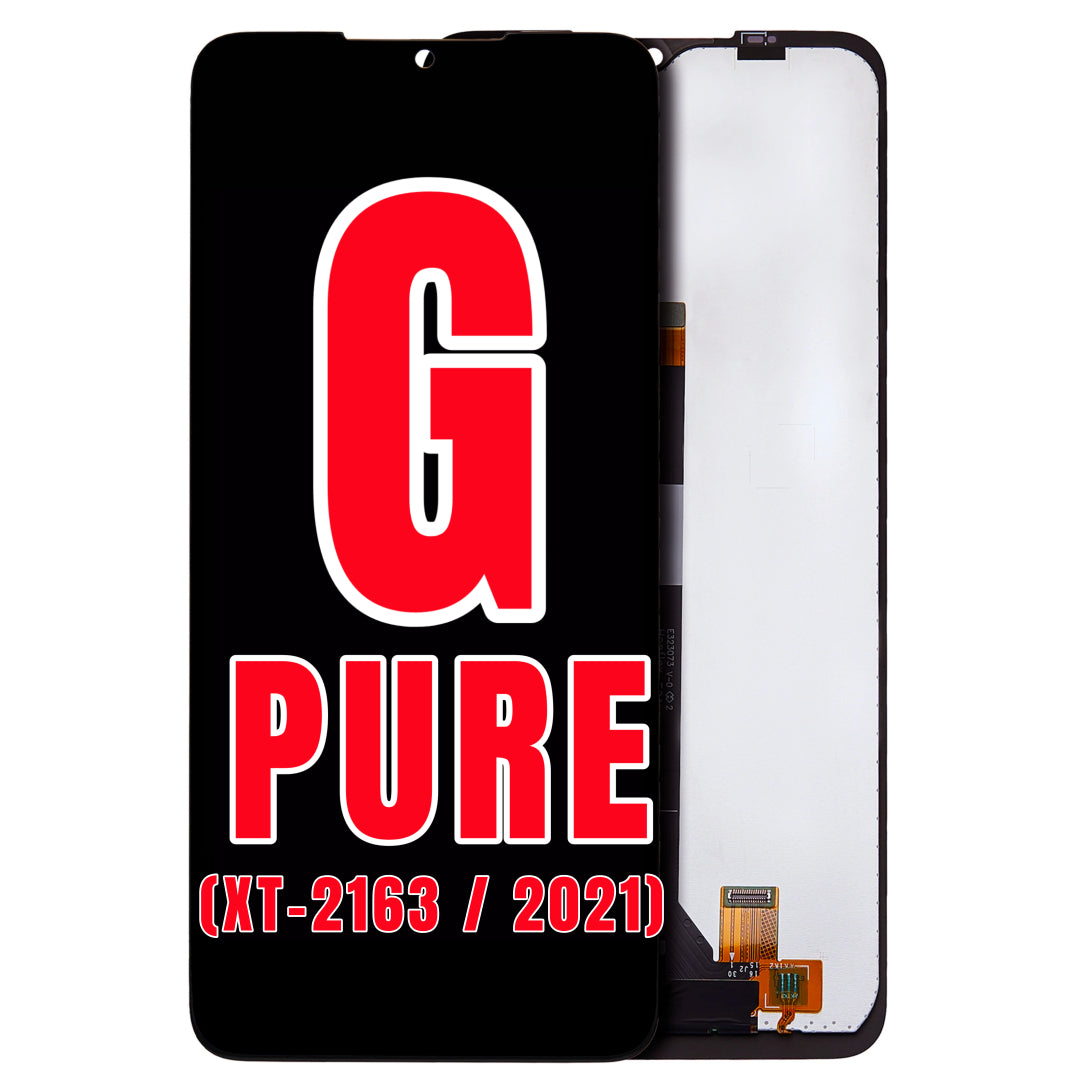 For Moto G Pure (XT-2163 / 2021) LCD Screen Replacement Without Frame (All Colors)