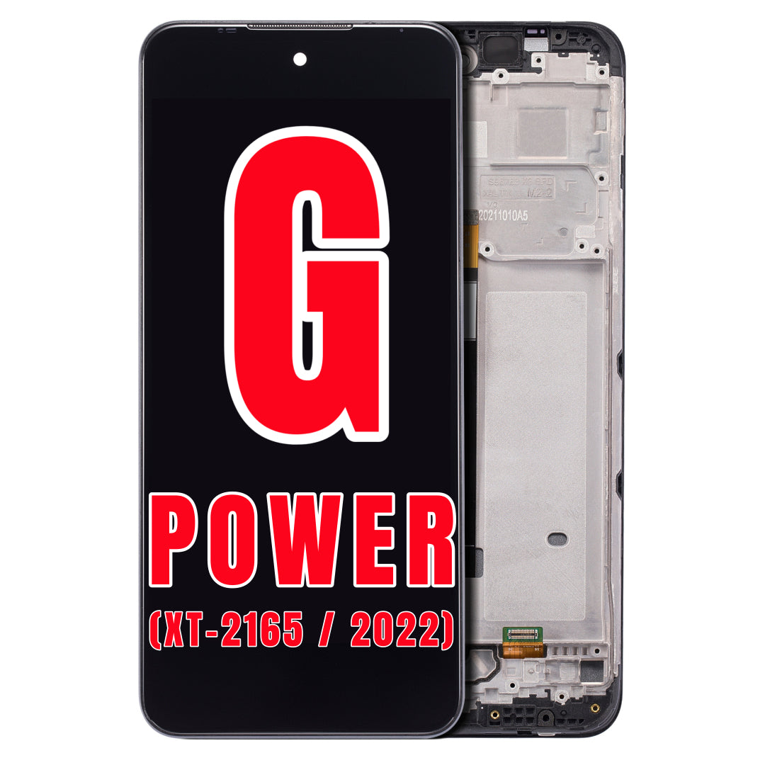 For Moto G Power (XT-2165 / 2022) LCD Screen Replacement With Frame (Premium) (All Colors)
