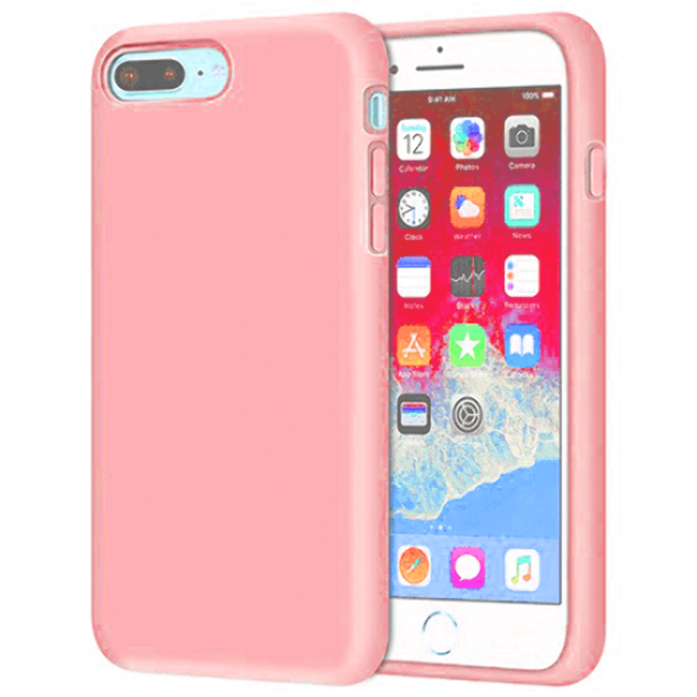 For iPhone 8 Plus to 6 Silicone Case (All Color)