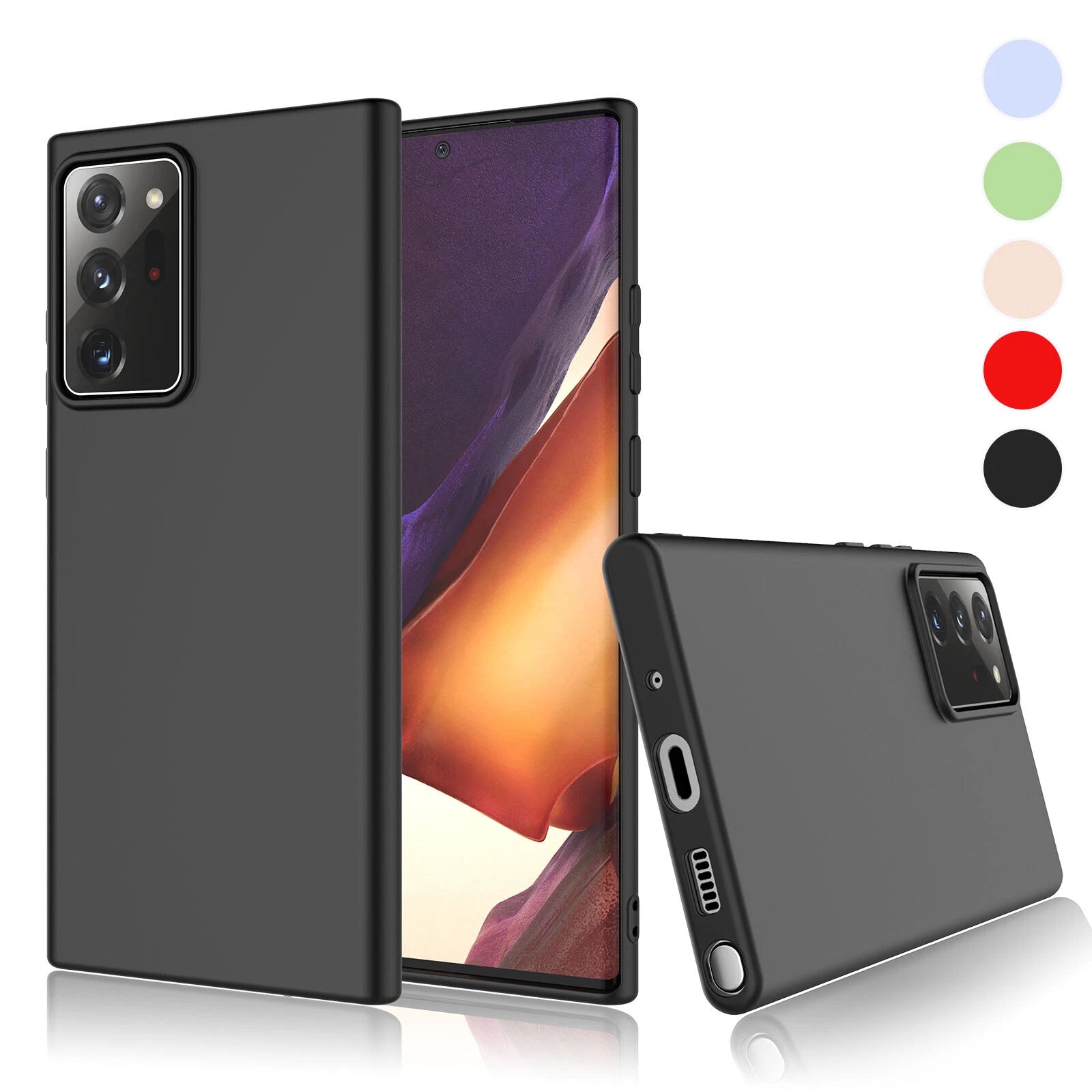 For Samsung Galaxy Note Series Silicone Cases (All Color)