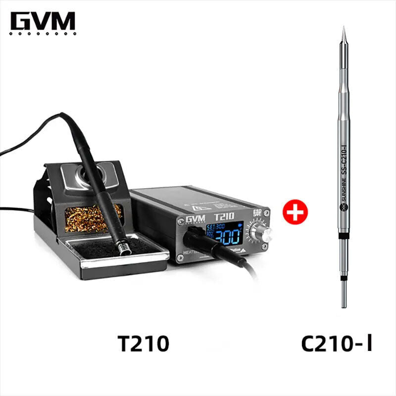 GVM T210 Digital Display Adjustable Temperature 75W SMD BGA Soldering Station
