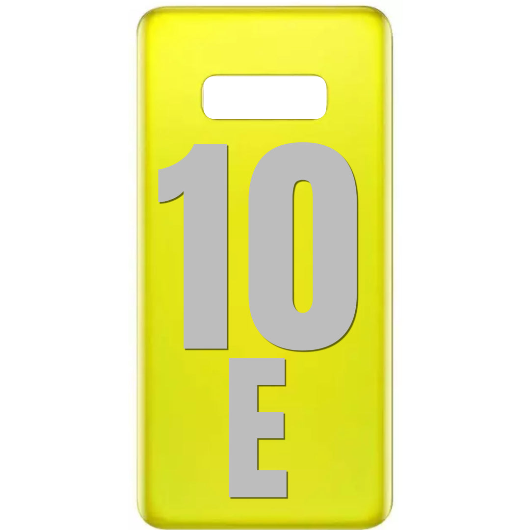 For Samsung Galaxy S10E Back Glass Cover Replacement Without Camera Lens (All Colors)