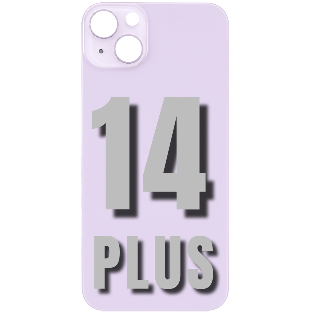 For iPhone 14 Plus Bigger Camera Hole Back Glass Replacement (All Colors)