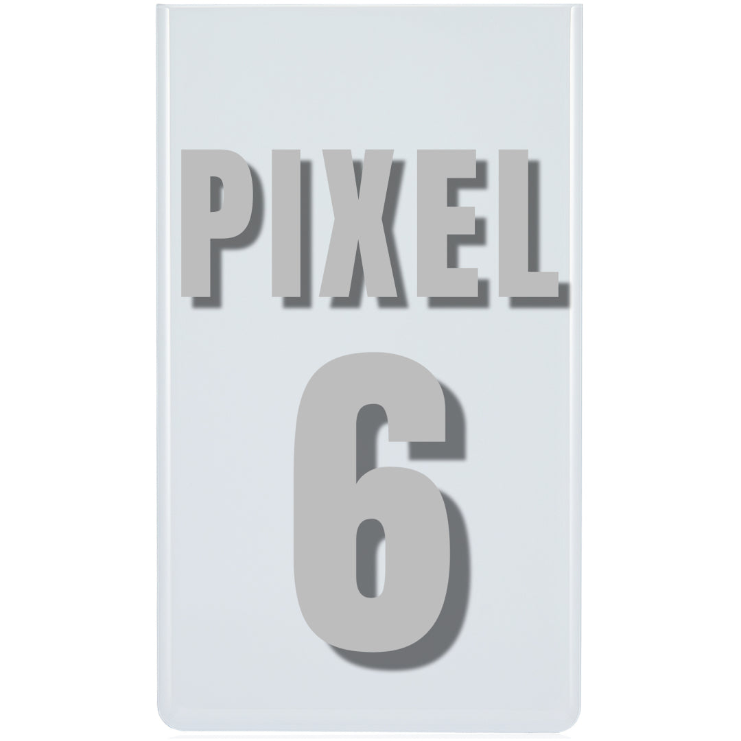 For Google Pixel 6 Back Glass Replacement (All Colors)