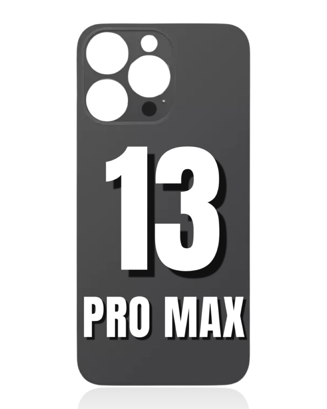 For iPhone 13 Pro Max Bigger Camera Hole Back Glass (All Color)