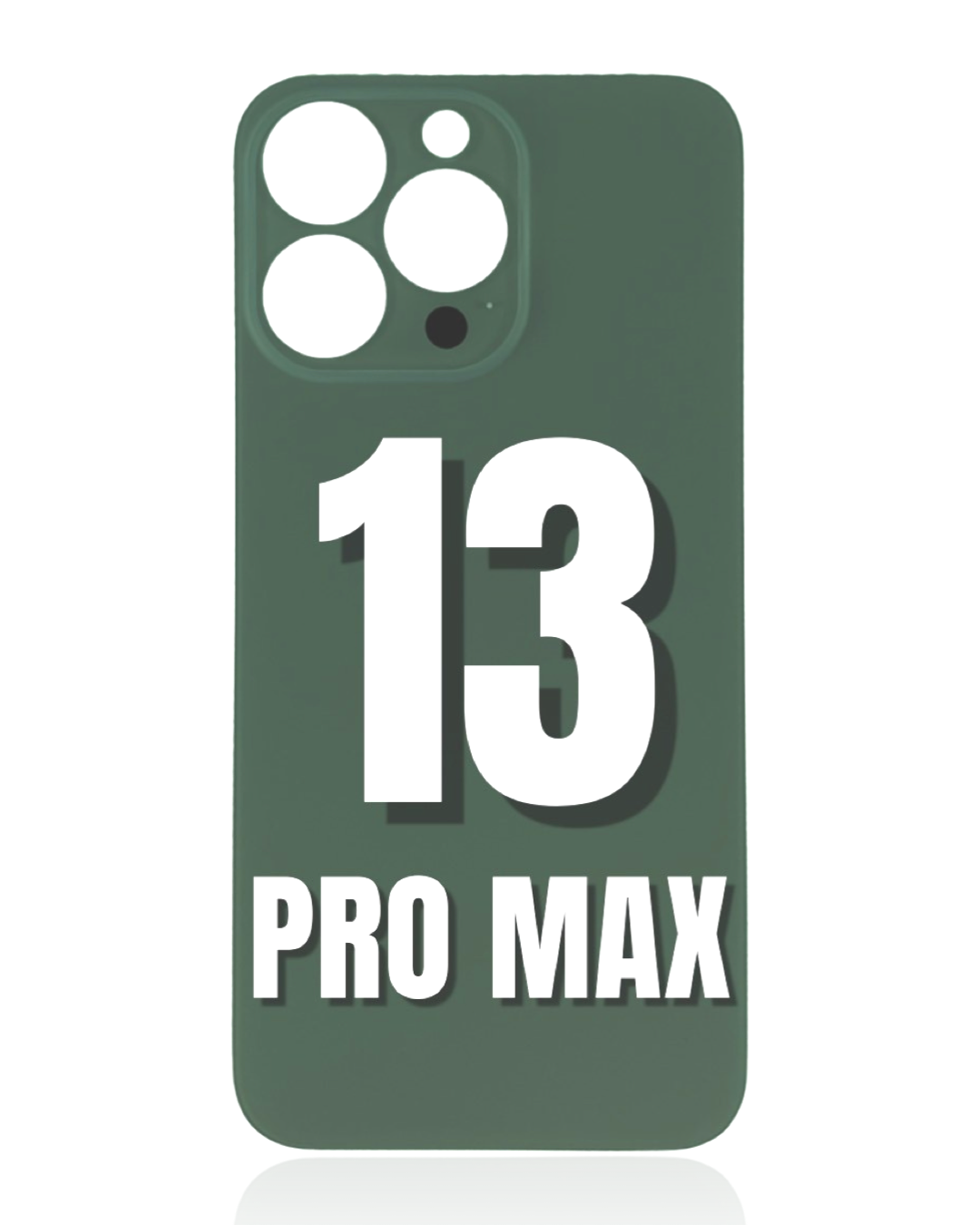 For iPhone 13 Pro Max Bigger Camera Hole Back Glass (All Color)