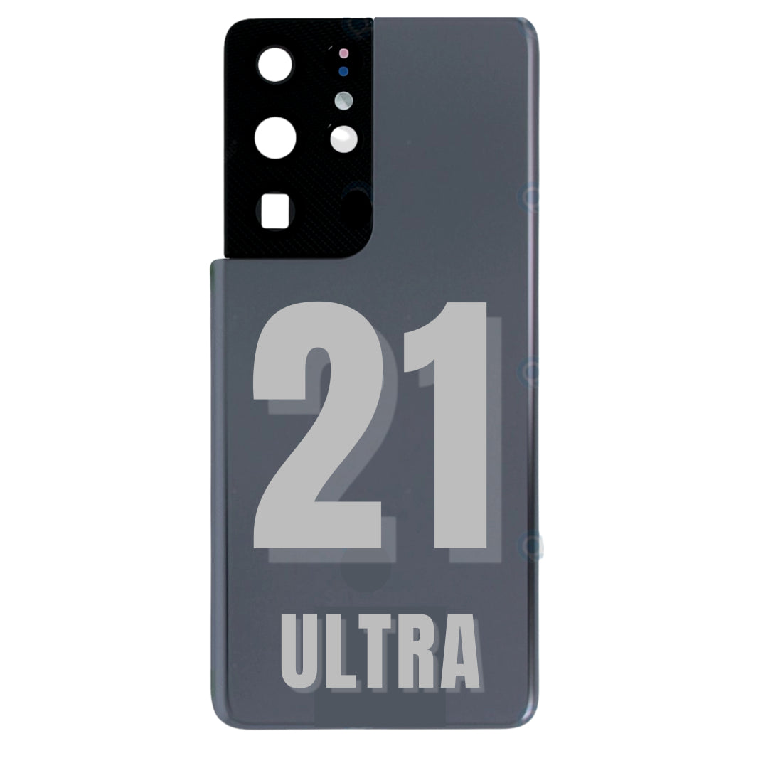 For Samsung Galaxy S21 Ultra 5G Back Cover With Camera Lens Glass Replacement (All Colors)
