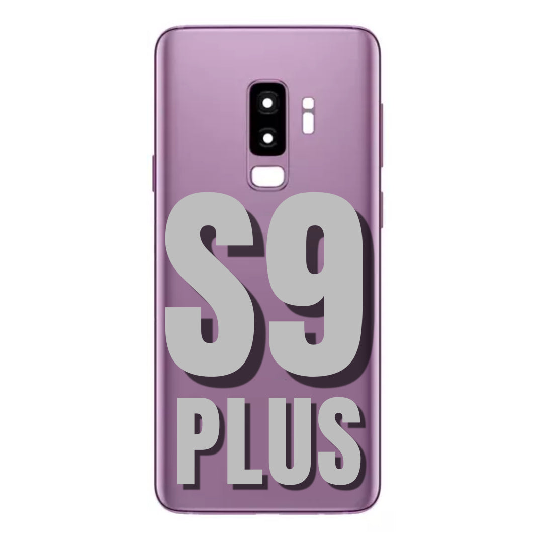 For Samsung Galaxy S9 Plus Back Cover With Camera Lens Glass Replacement (All Colors)