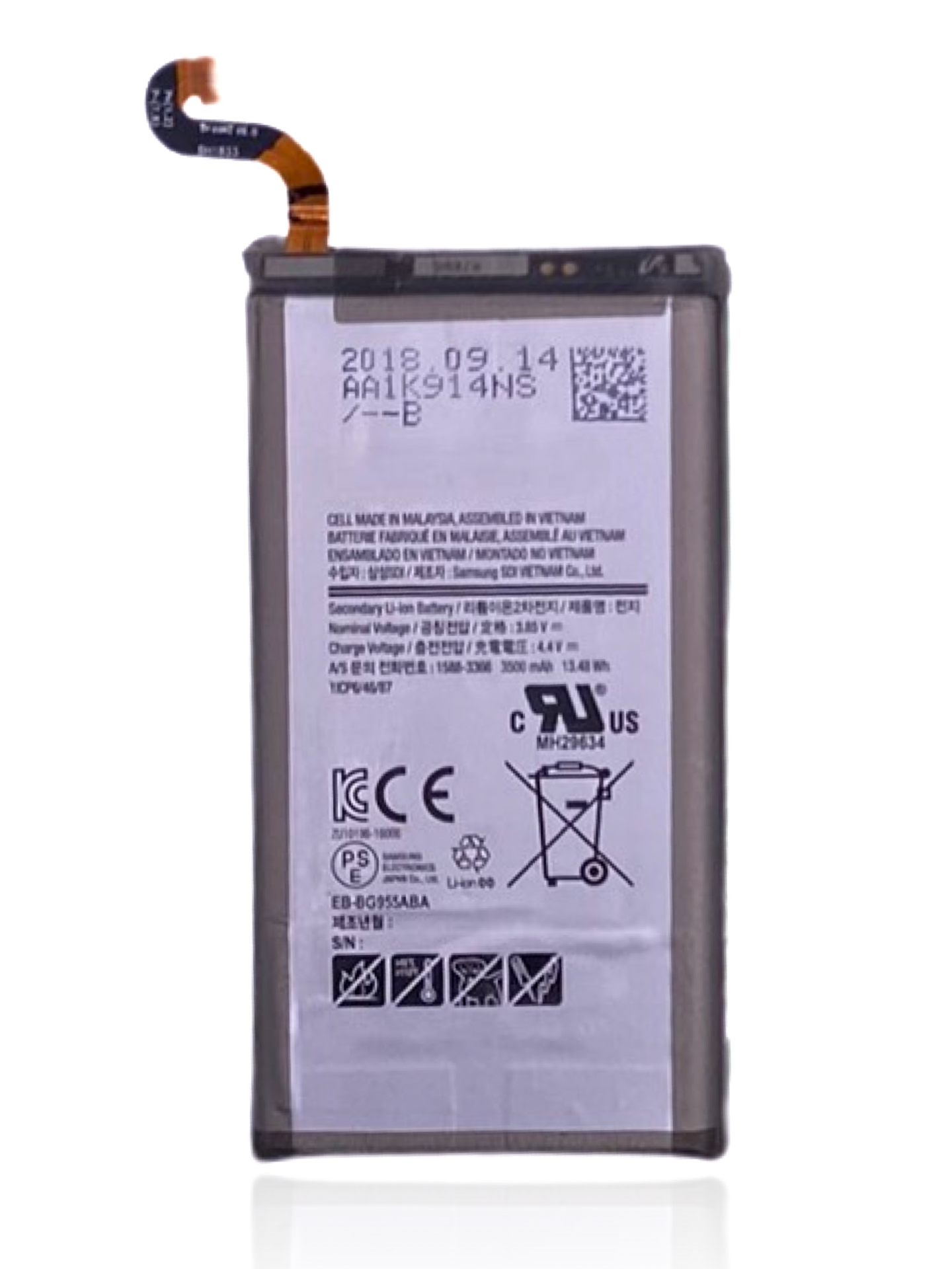 For Samsung Galaxy S8 Plus Battery Replacement (Premium)