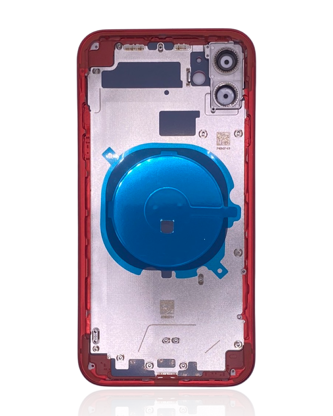 For iPhone 11 Back Housing Replacement (No Small Parts) (All Color)