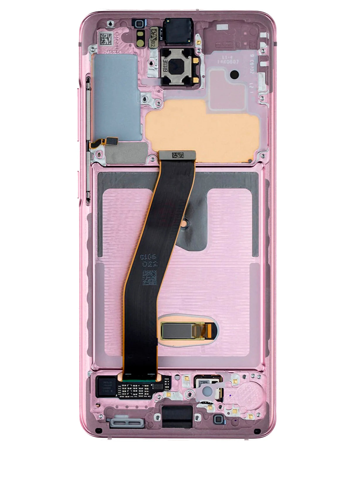 For Samsung Galaxy S20 5G OLED Screen Replacement With Frame / US Version And Not Compatible With Verizon 5G UW Model (Premium) (Cloud Pink)