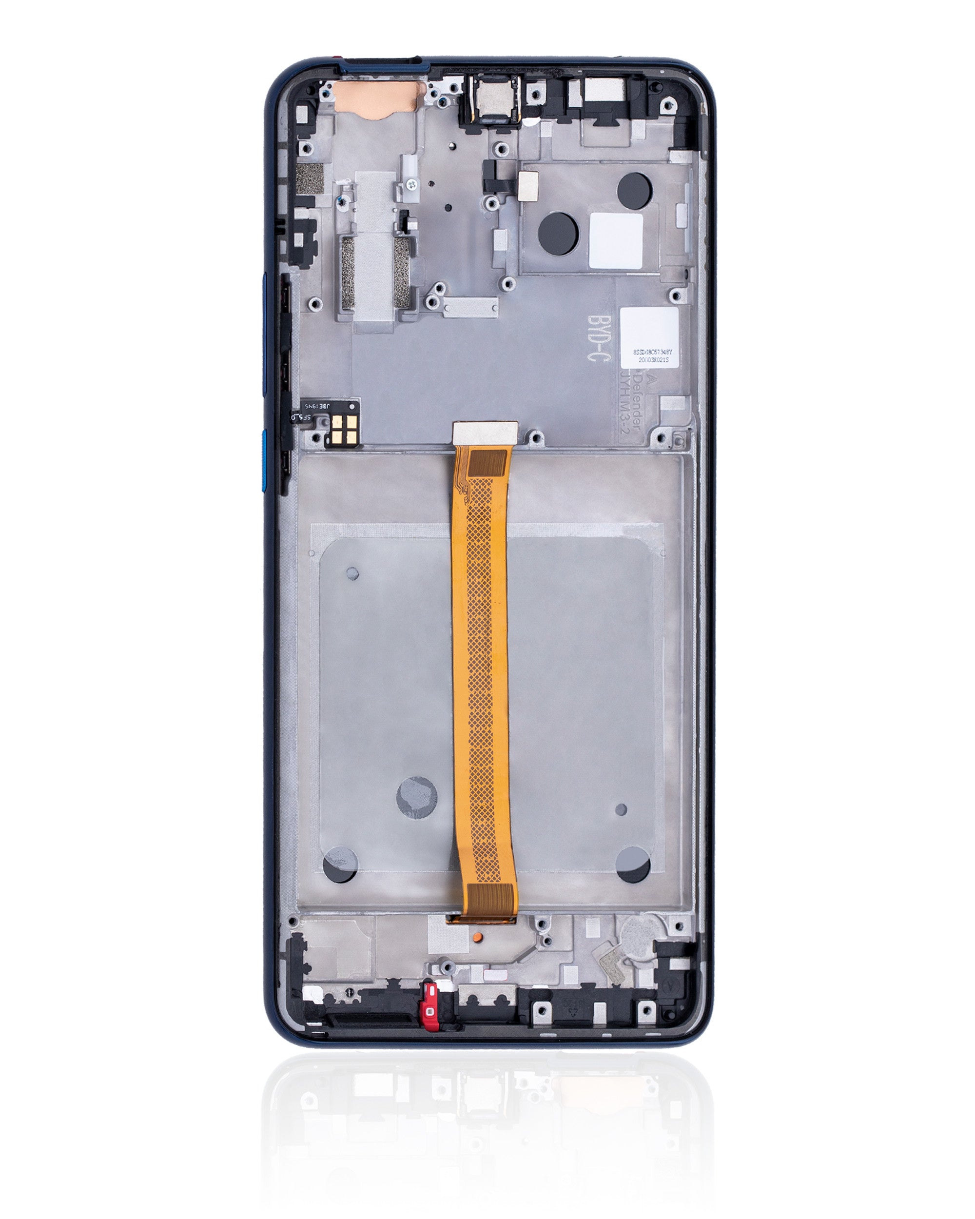 For Moto One Hyper (XT-2027 / 2019) LCD Screen Replacement With Frame (Premium) (Deepsea Blue)