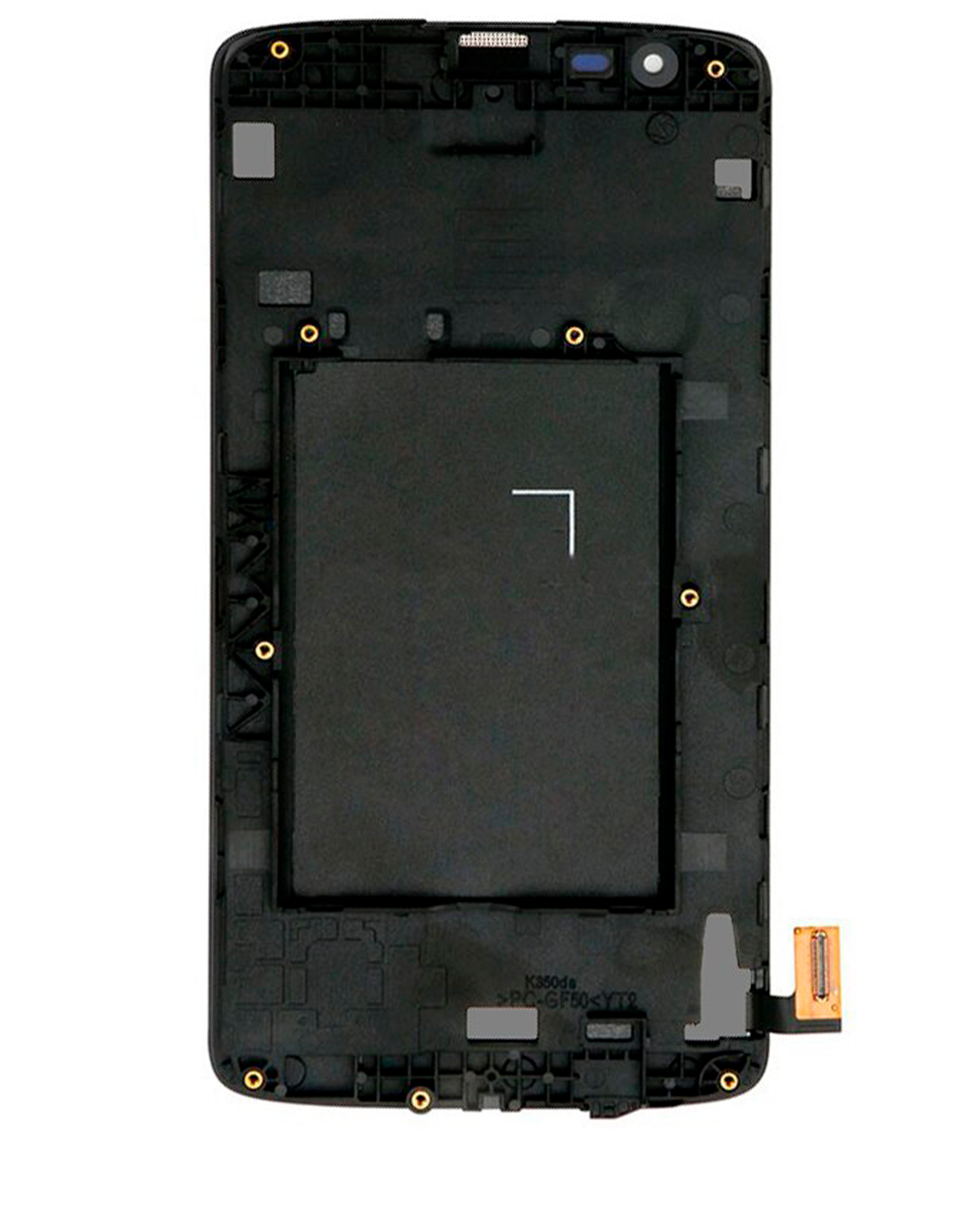 For LG K8 (K350 / 2016) / Phoenix 2 / Escape 3 LCD Screen Replacement With Frame (Black)