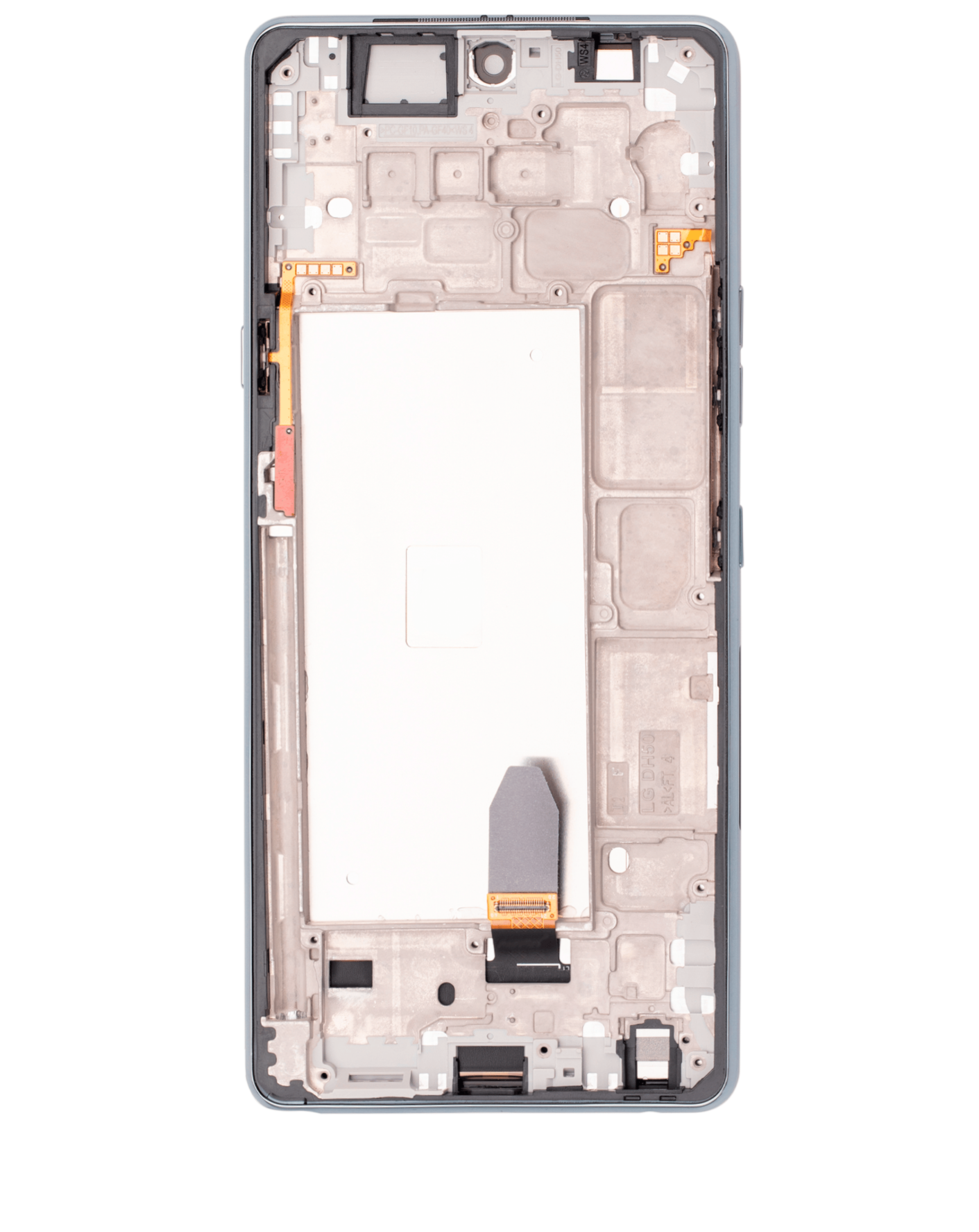 For LG Stylo 6 / K71 LCD Screen Replacement With Frame (Silver)