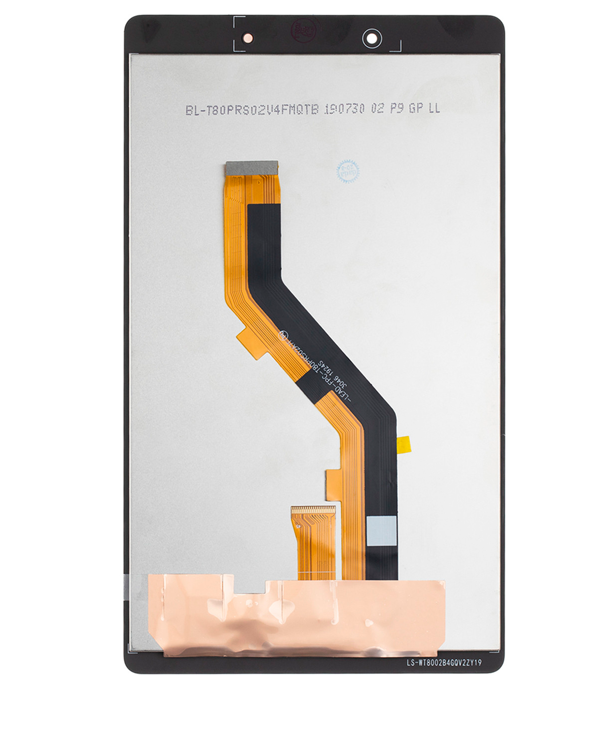 For Galaxy Tab A 8.0" (T290 / 2019) LCD Screen Replacement Without Frame / Wifi Version (Black)