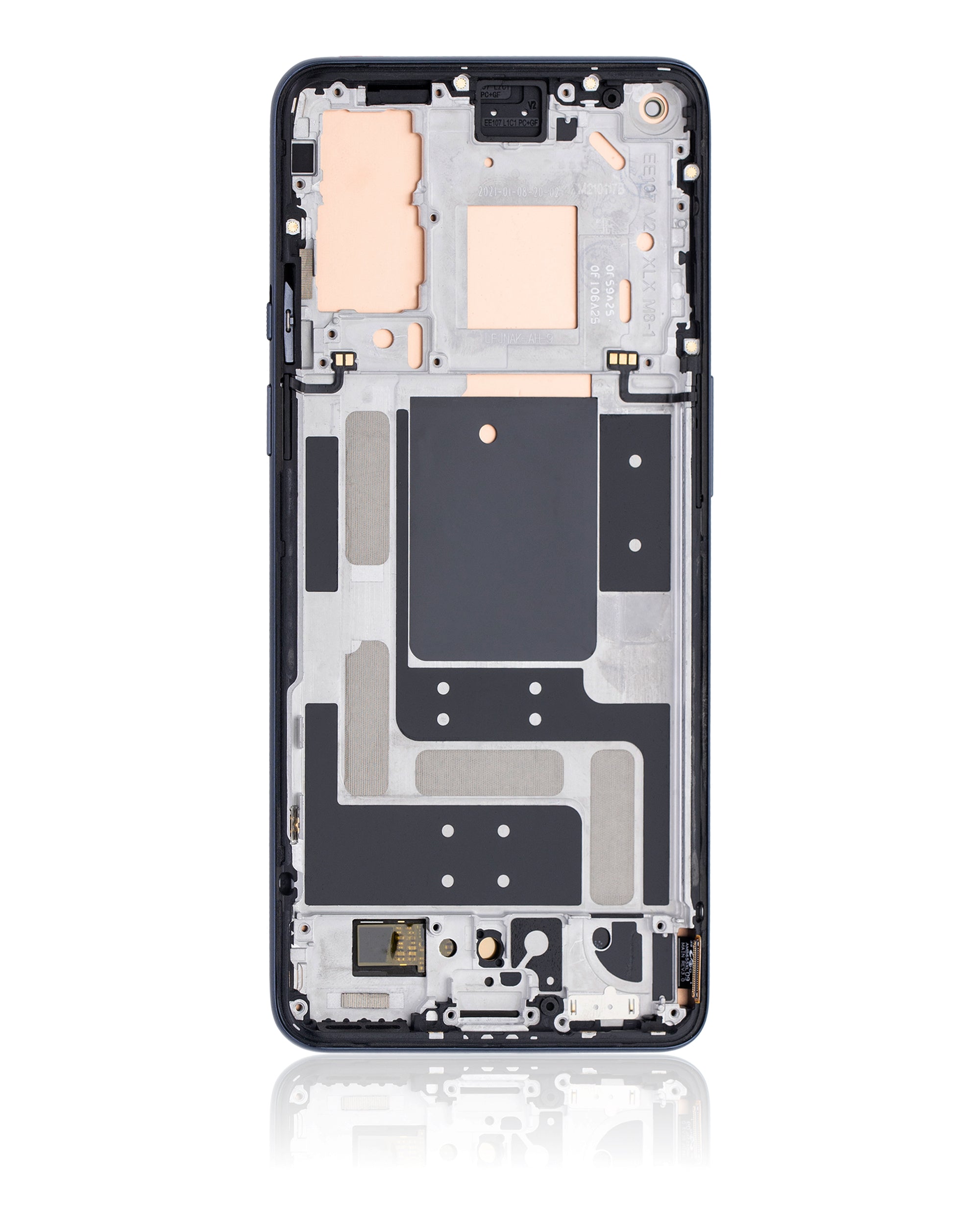 For OnePlus 9 OLED Screen Replacement With Frame / US Version (Premium) (Astral Black)