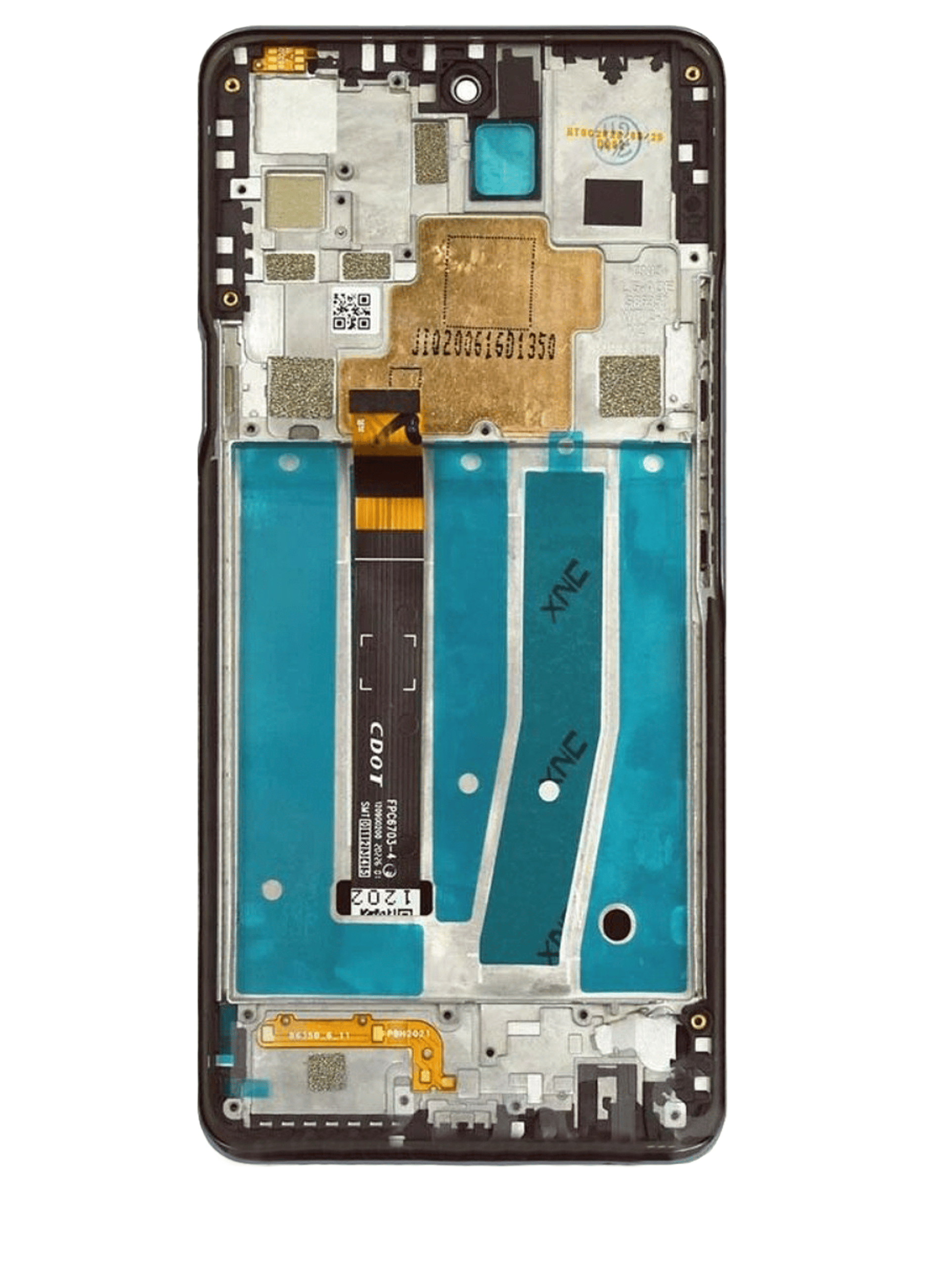 For LG K92 5G (2020) LCD Screen Replacement With Frame (Titan Gray)